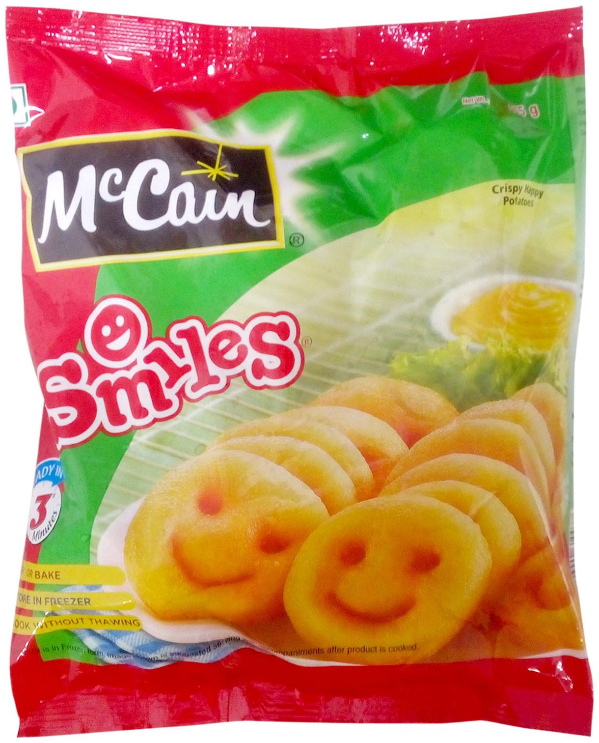 

McCain Smiles - Crispy Happy Potatoes 415 g