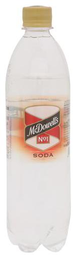 

McDowell s SodaCarbonated Water 600 ml