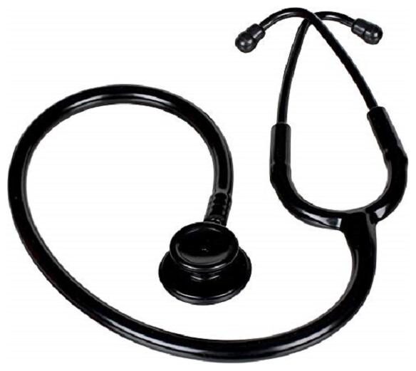 

MCP Aluminium Full Black Matte Dual Head Acoustics Stethoscope