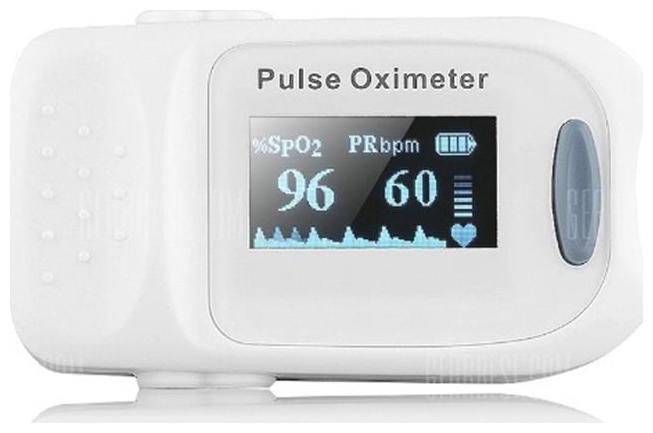 

MCP Instant Read Digital Fingertip Pulse Oximeter Health Monitoring Display