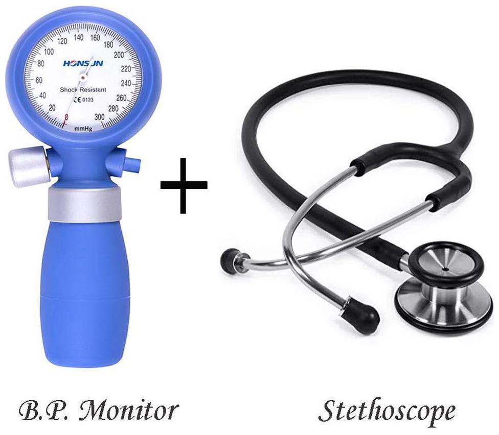 

MCP Shock Resistant Palm Blood Pressure Monitor HS201Y with Stethoscope