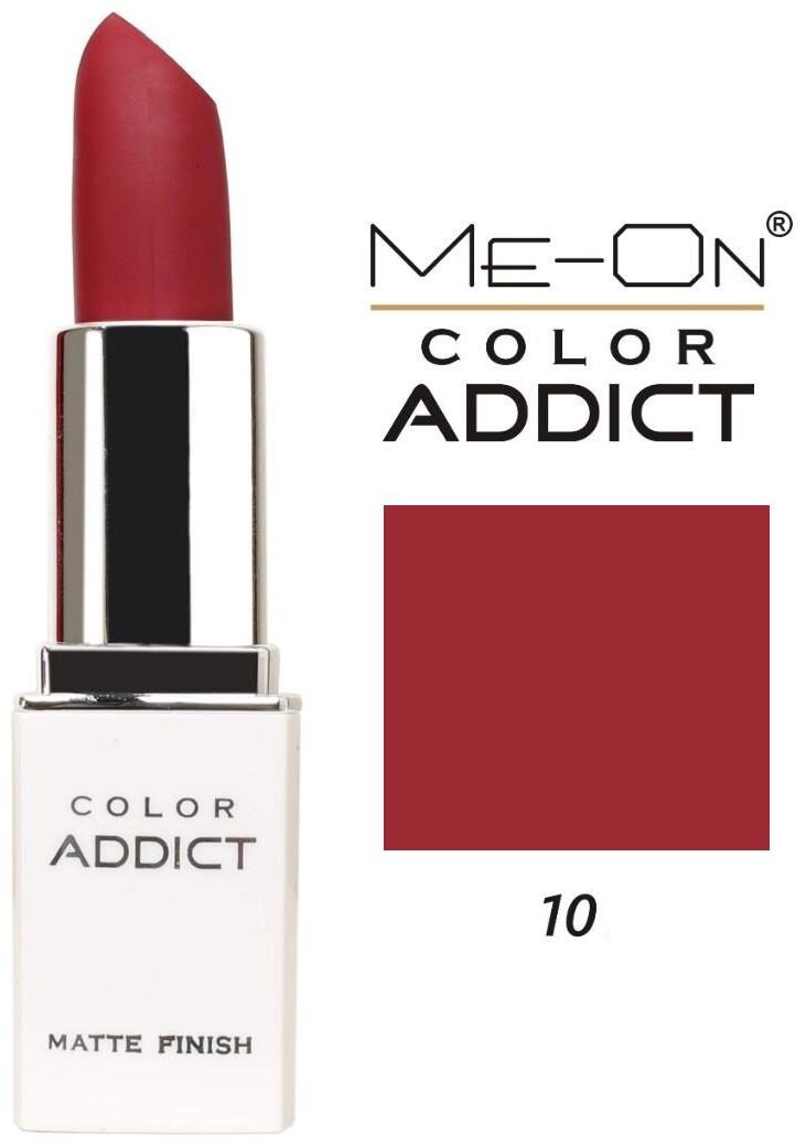 

Me-On Color Addict Matte Lipstick Shade 10 (Burgundy) 3 g