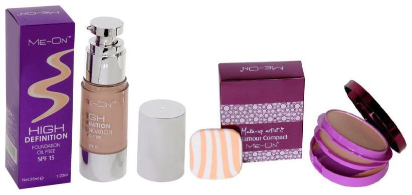 

Me-On Combo of High Definition Foundation and Compact