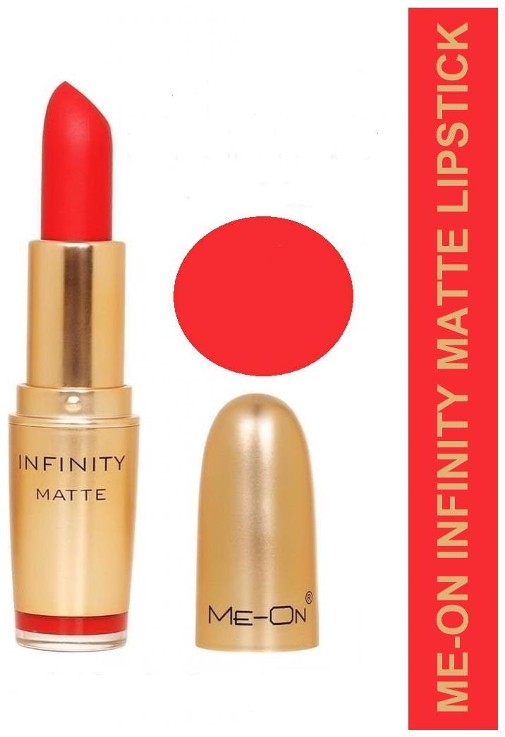 

Me-On Infinity Matte Lipstick Shade 5 (Red) 3 g