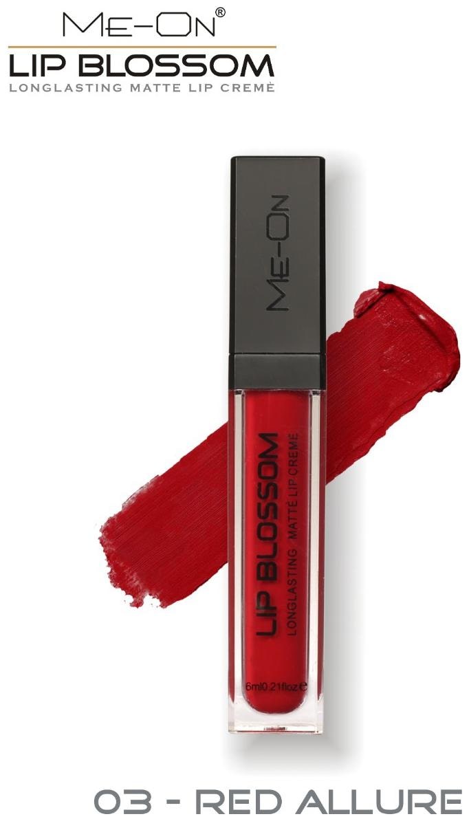 

Me-On Matte Lip Blossom Shade 3 (Red Allure) 6 ml