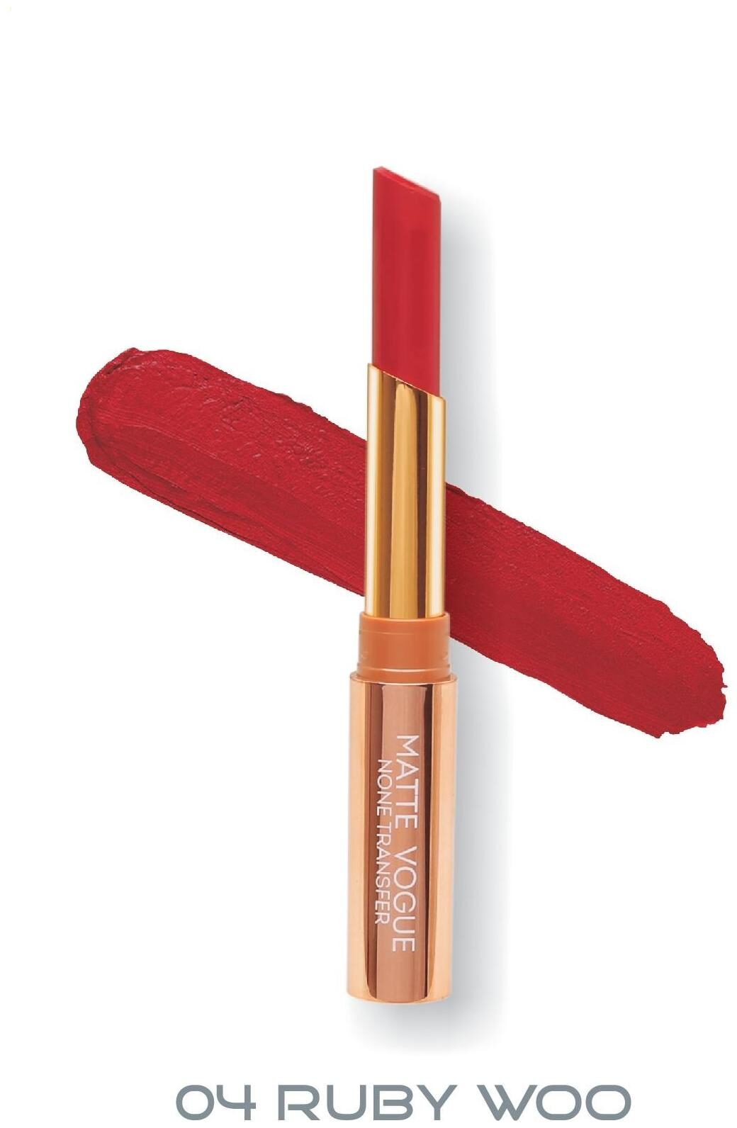 

Me-on Matte Vogue None Transfer Lipsticks 3 2 g Shade 4 (Maroon)