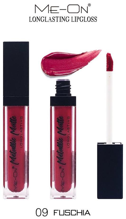 

Me-On Metallic Matte Lip Color Shade9 (Fuschia) 6 ml