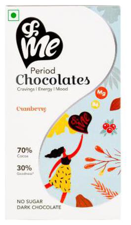 

Me Period Chocolates - Cranberry 45 g