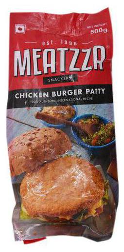 

Meatzza Chicken Burger Patty 500 g