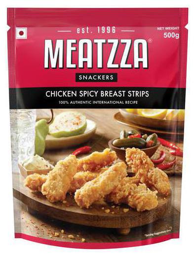 

Meatzza Chicken Spicy Breast Strips 500 g