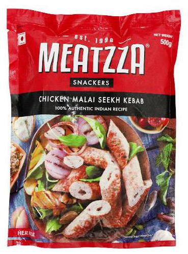 

Meatzza Chicken - Malai Seekh Kebab 500 g
