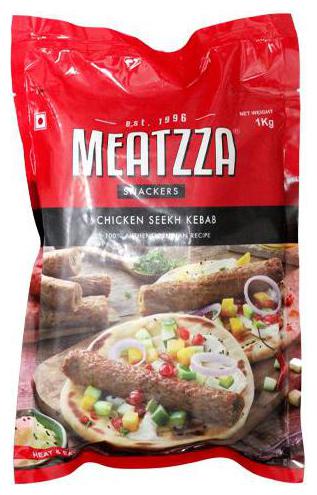 

Meatzza Chicken - Seekh Kebab 1 kg