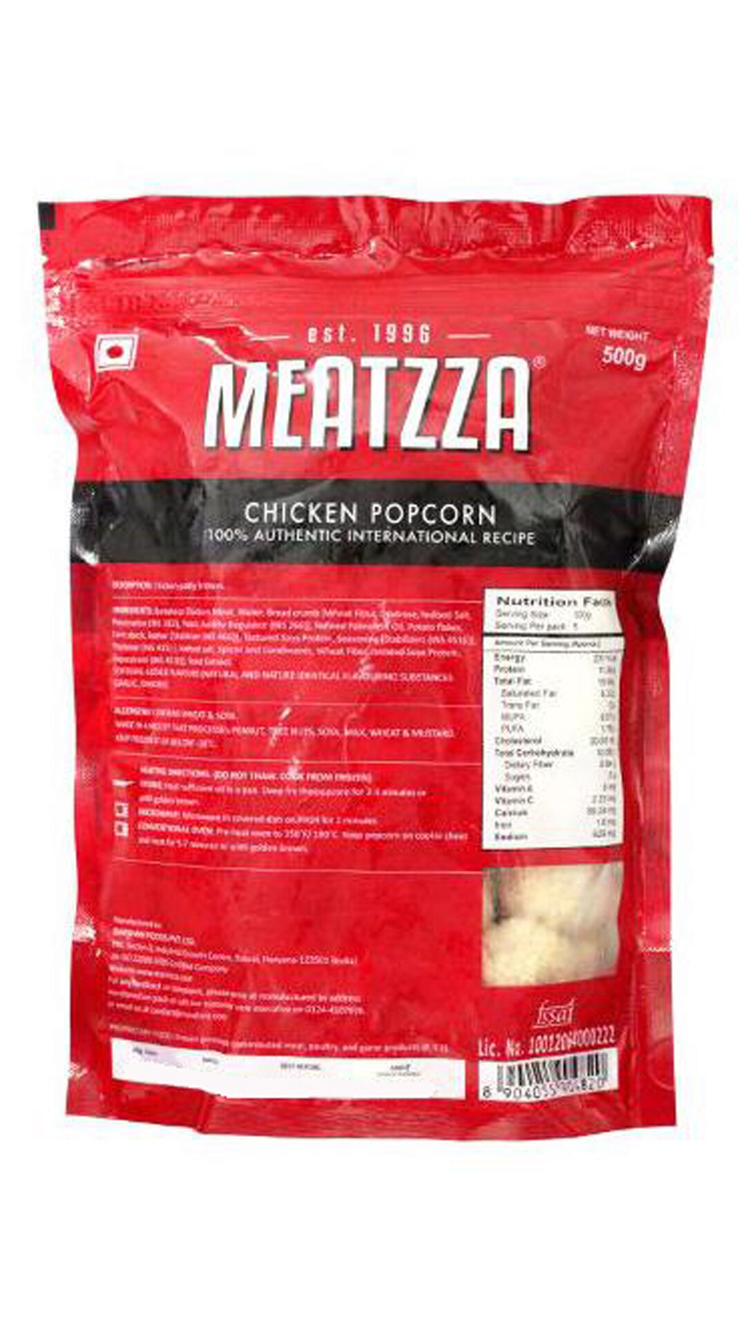 

Meatzza Chicken - Popcorn 500 g