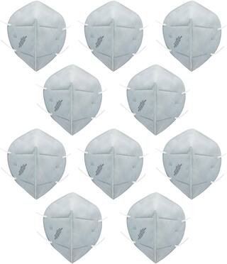 Buy Medi Max Pro Ultra Comfortable Sterile Protection Mask With Head Band Strap Grey Face Mask Pack Of 10 Online At Low Prices In India Paytmmall Com