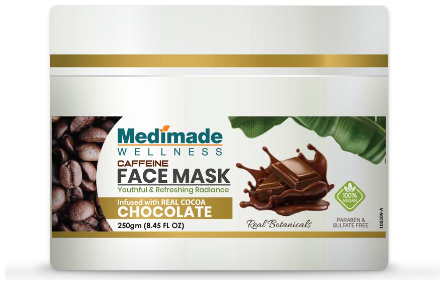 

Medimade Caffein Face Mask Paraben and Sulphate free 250g (Pack Of 1)