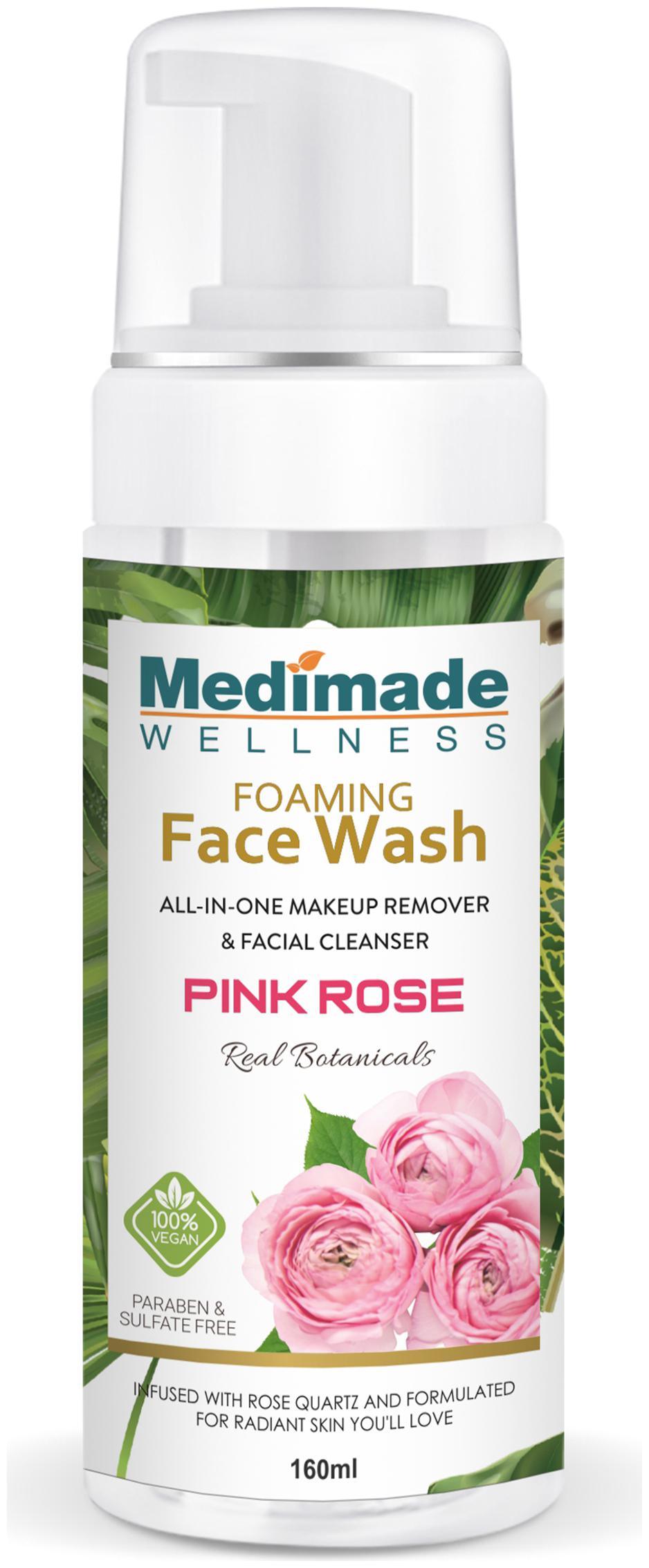 

Medimade Pink Rose Face Wash160ml
