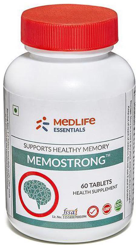 

Medlife Essentials Memostrong 60 Tablet