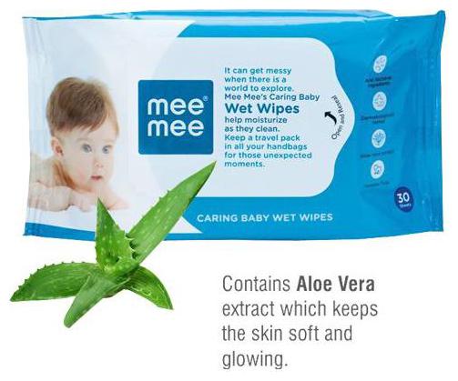

Mee Mee Baby Wet Wipes 30 pcs