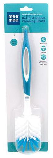 

Mee Mee Bottle and Nipple Cleaning Brush - Blue 1 pc
