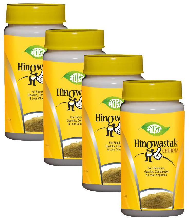 

Meghdoot Ayurvedic Hingwastak Powder 100g (Pack of 4)