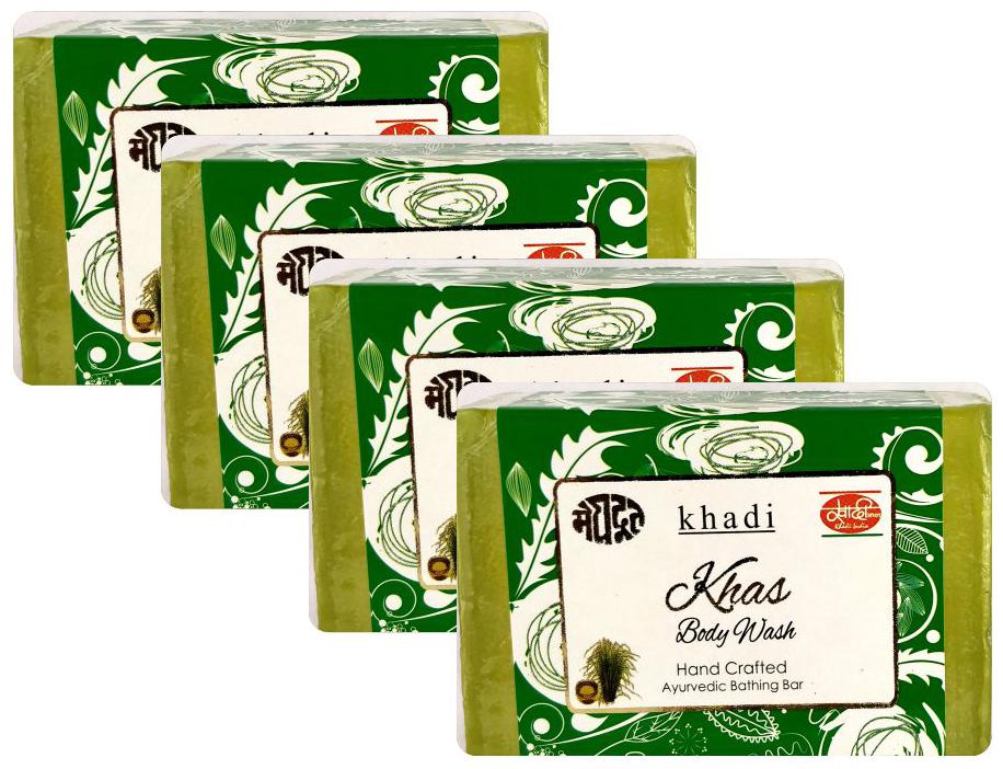 

Meghdoot Khas Body Wash Soap 125g (Pack of 4)