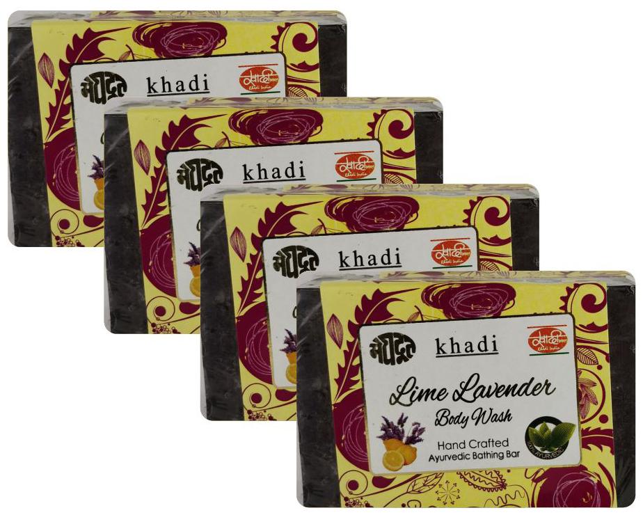 

Meghdoot Lime Lavender Body Wash Soap 125g (Pack of 4)