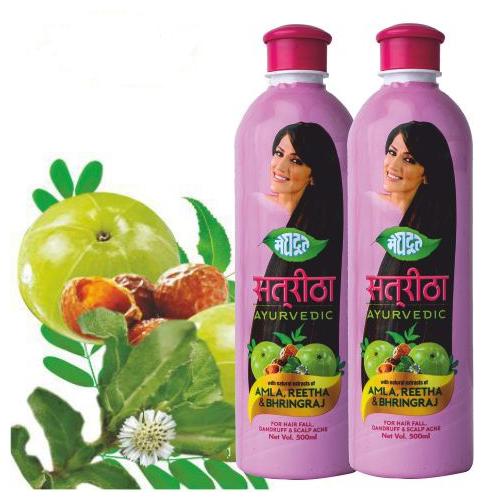 

Meghdoot Satreetha Ayurvedic Shampoo 300ml (Pack of 2)