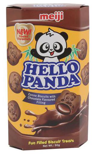 

Meiji Hello Panda Biscuits - Double Chocolate Filling 50 g