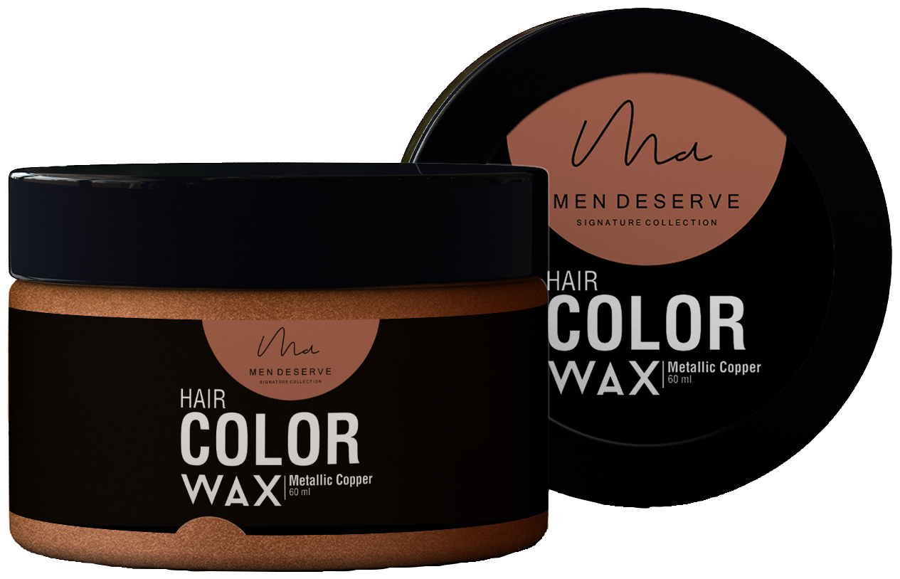 Buy Men Deserve Hair Styling Color Wax 60 Ml Metallic Copper