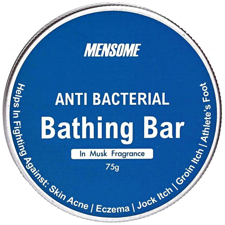 

Mensome Anti Bacterial And Anti Fungal Bathing Soap Helps In Fighting Skin Infections Like Jock Itch Eczema Athlete Foot Pack Of 8 (75g Each)