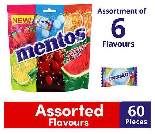 

Mentos Chewy Dragee - Assorted Flavour 156 g