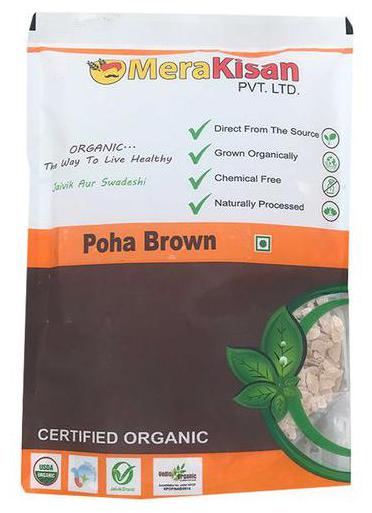 

MeraKisan Organic Poha Brown Brown Beaten Rice 500 g