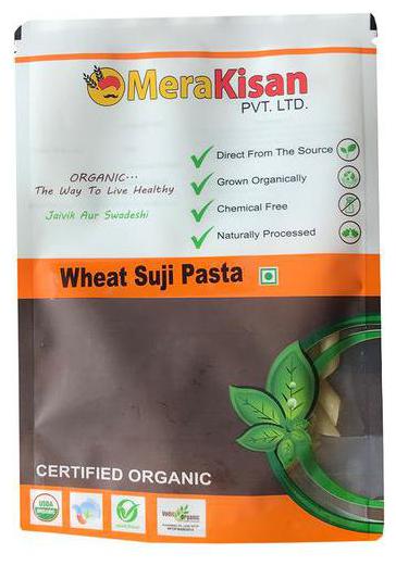 

MeraKisan Organic Wheat Suji Pasta 500 g
