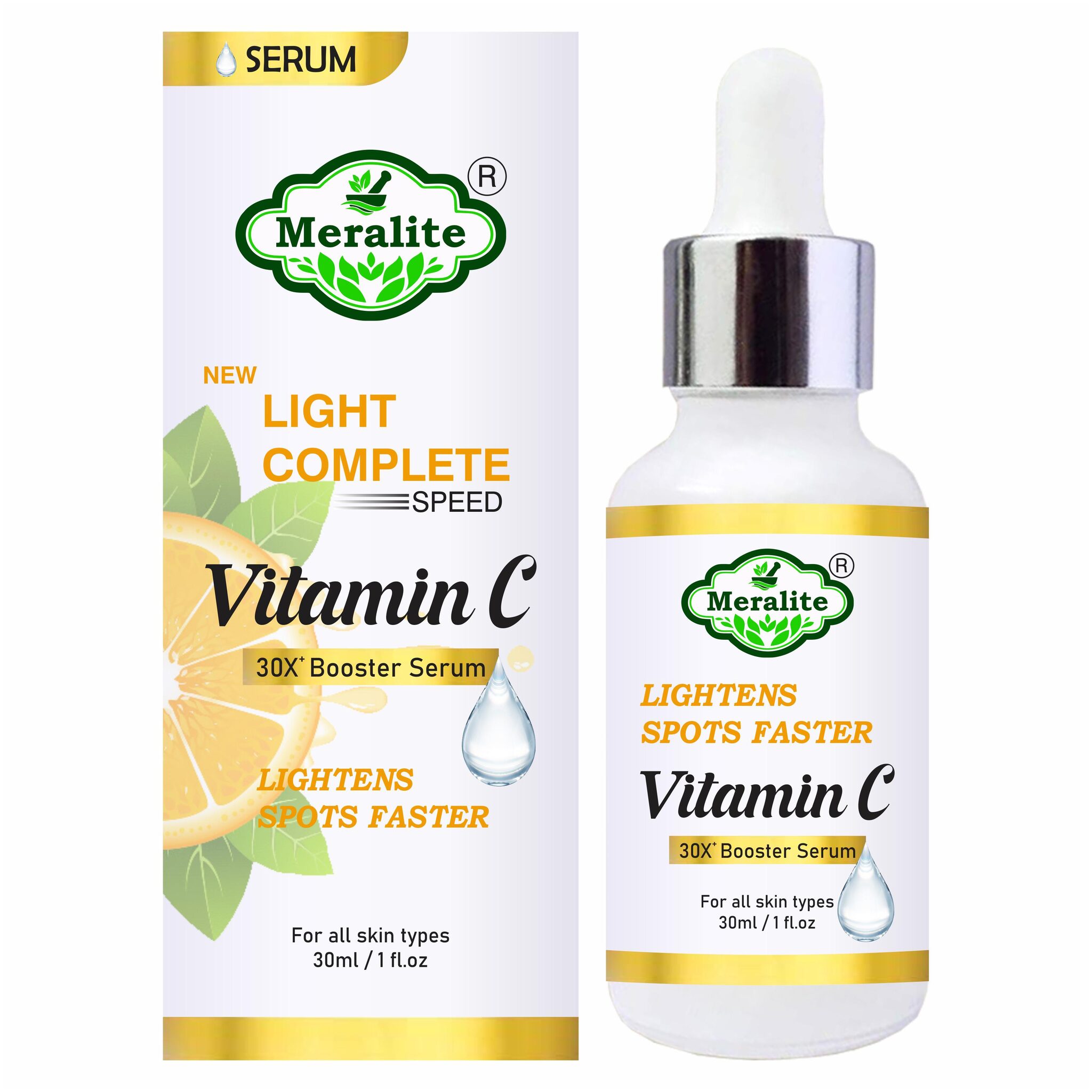 

Meralite Light Complete Vitamin C Booster Skin Serum 30 ml