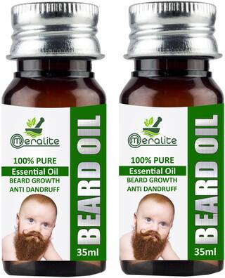 Buy Meralite Smoothening Beard Growth Oil For Men Hair Oil 35 Ml