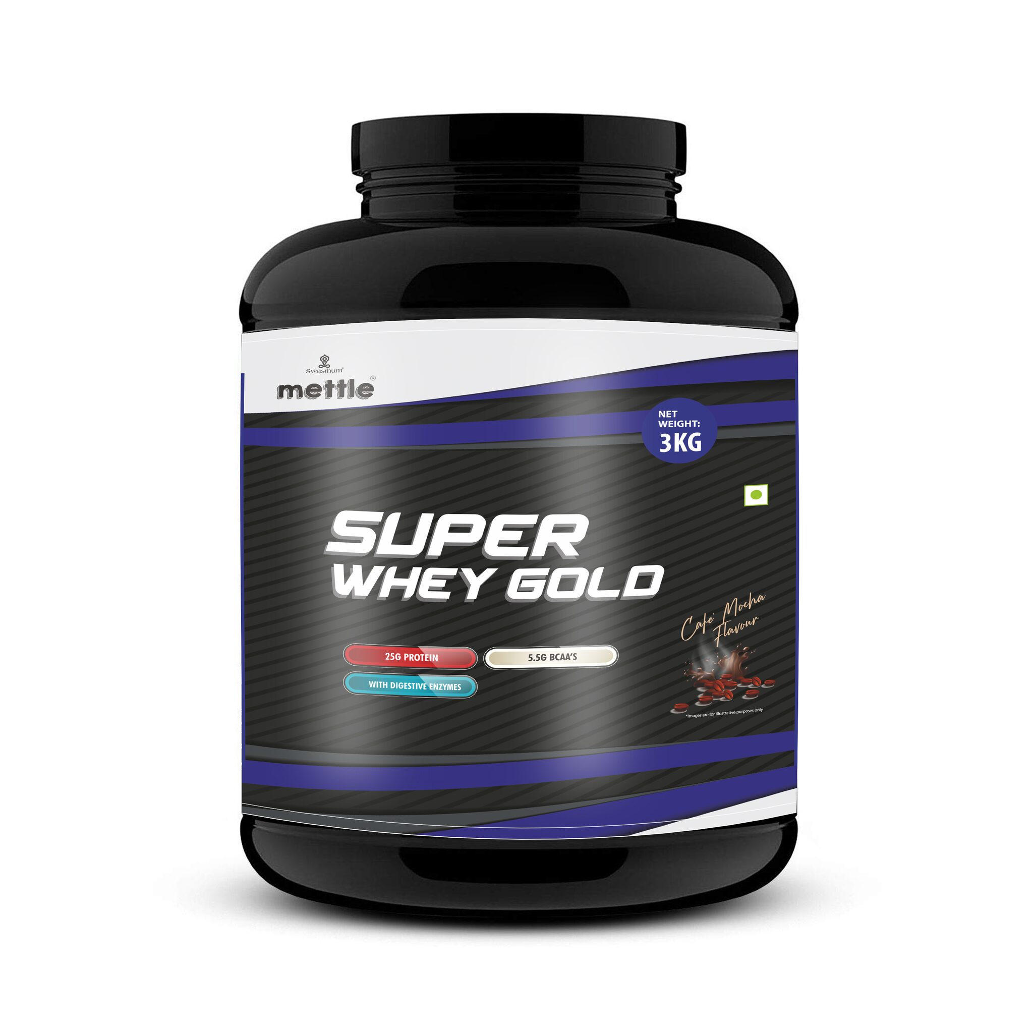 

Mettle Super Whey Gold 3 kg Cafe Mocha
