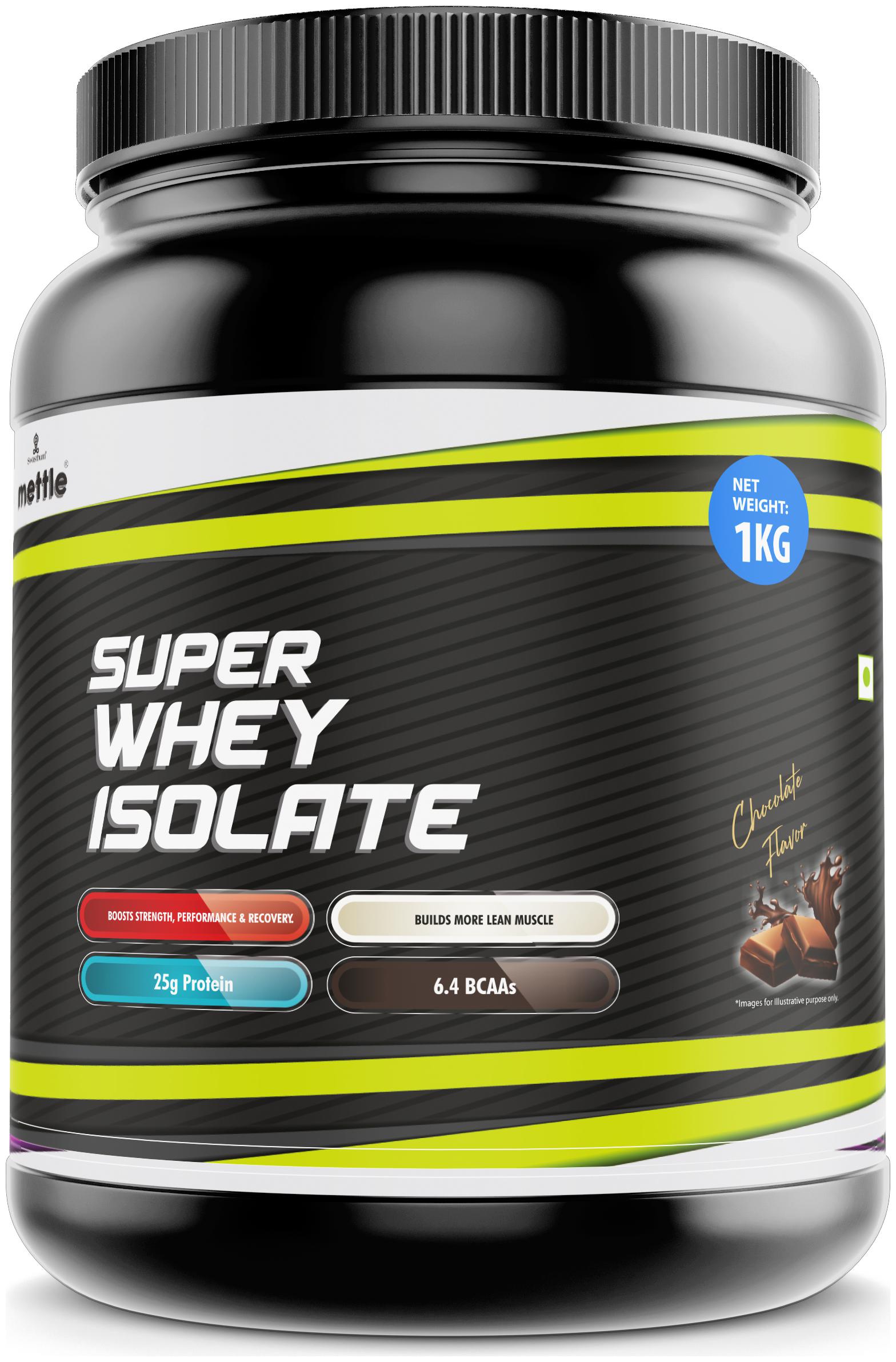 

Mettle Super Whey Isolate Chocolate 1kg