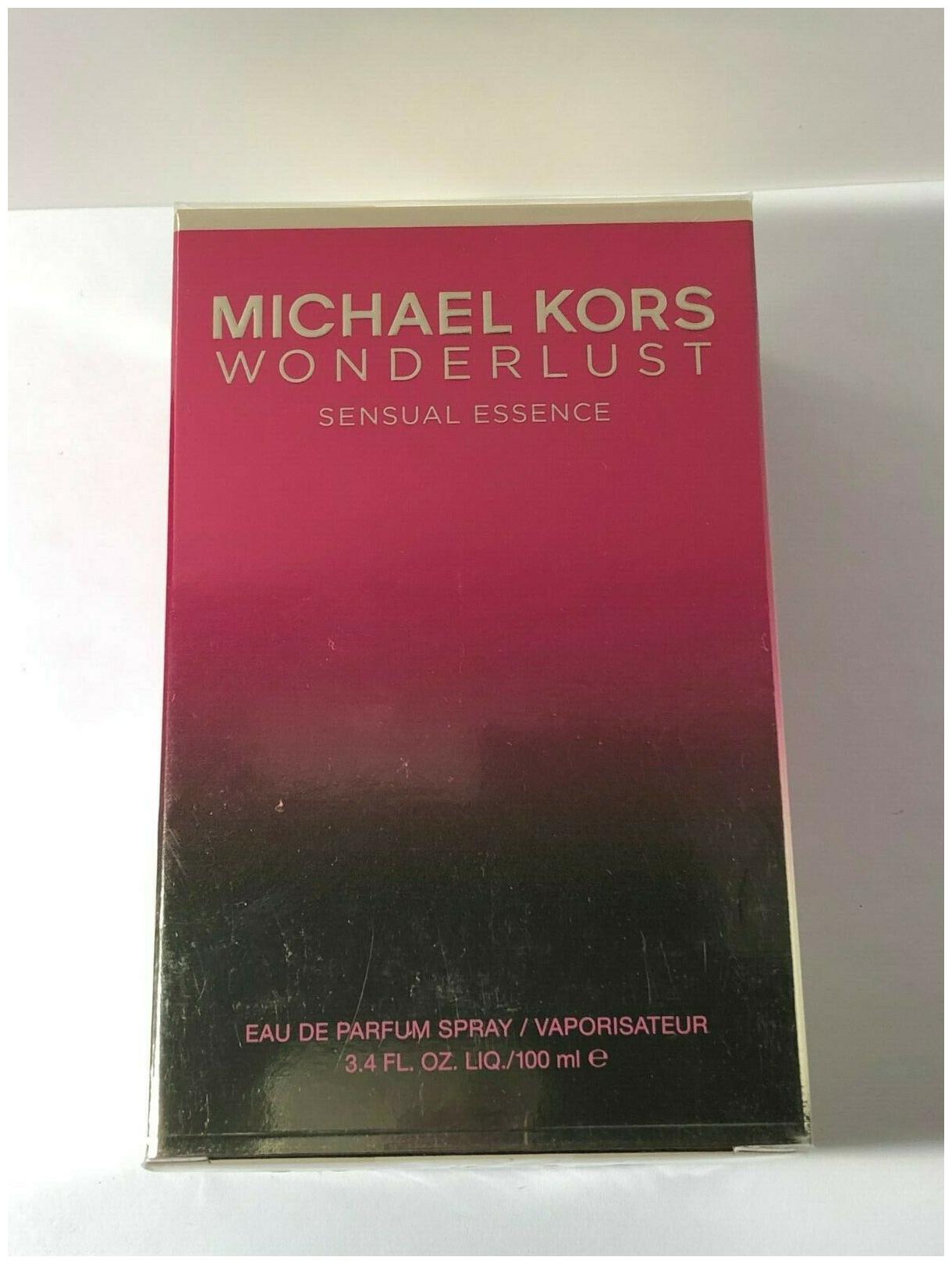 

Michael Kors Wonderlust Sensual Essence Eau de Parfum Spray 3 4 oz Sealed Box