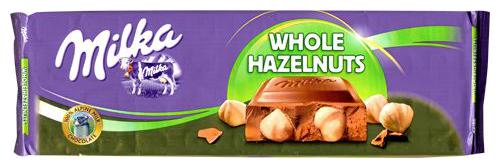 

Milka Milk Chocolate - Whole Hazelnuts 270 g