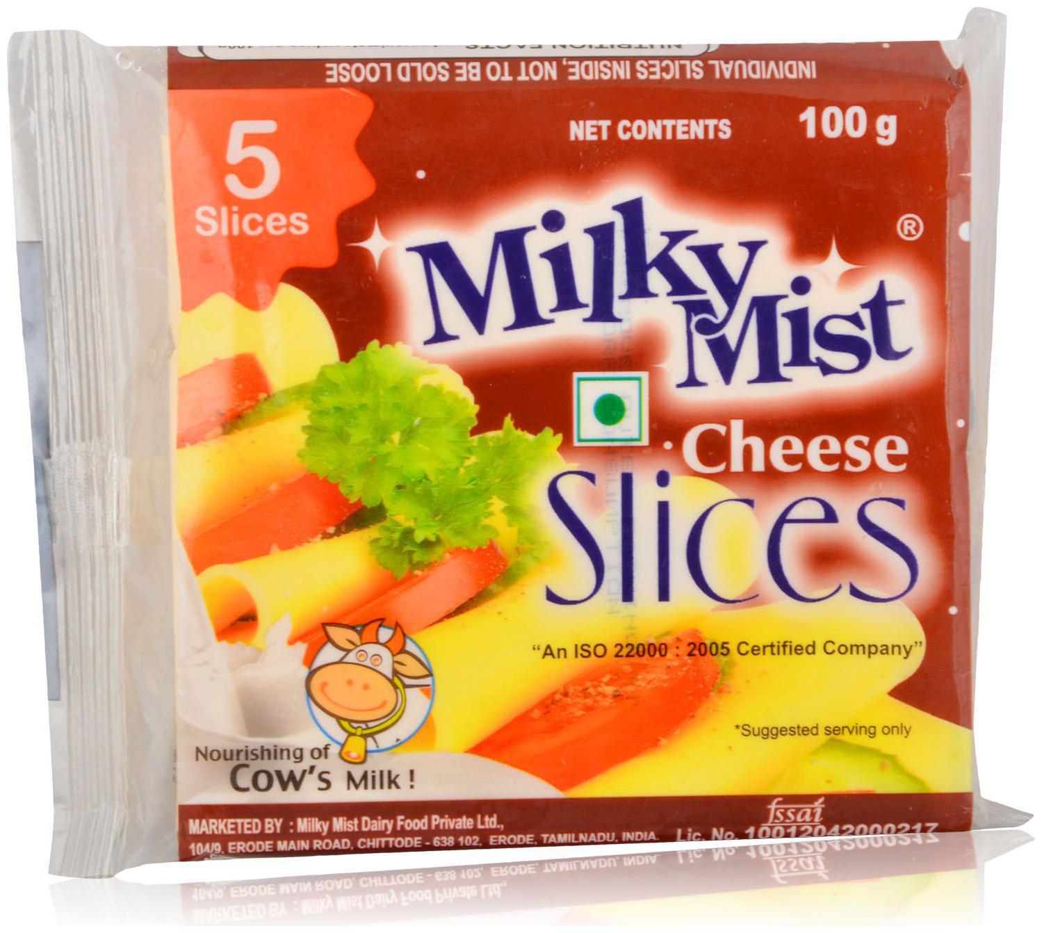 

Milky Mist Cheese - Slices 100 g
