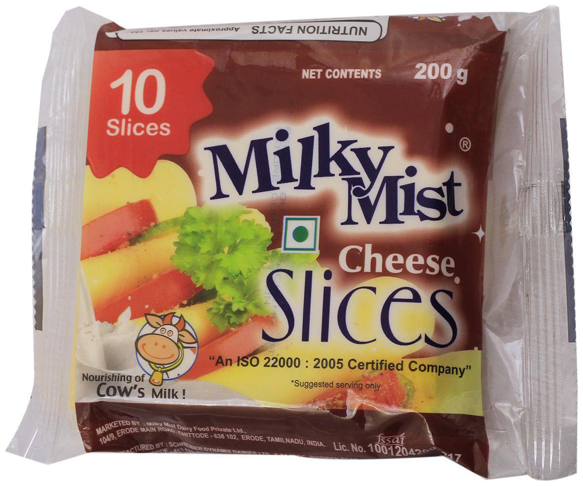 

Milky Mist Cheese - Slices 200 g