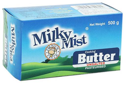 

Milky Mist Cooking Butter - Unsalted 500 g