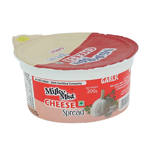 

Milky Mist Premium Cheese Spread - Garlic 200 g