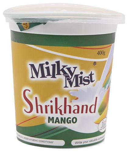 

Milky Mist Shrikhand - Mango 400 g