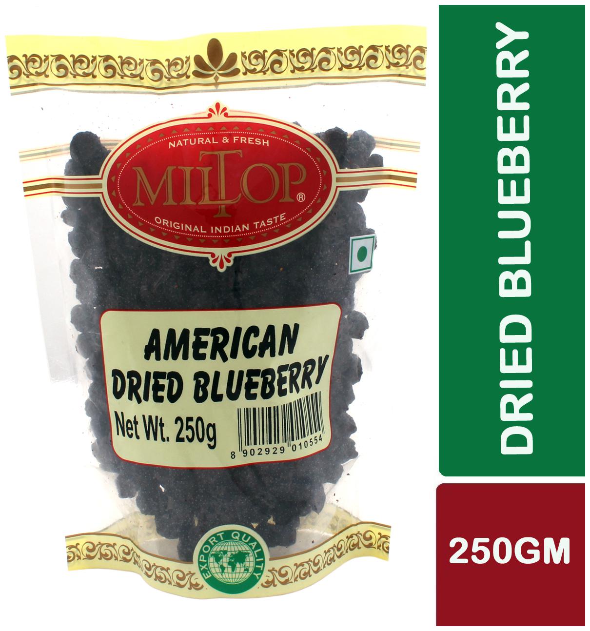 Miltop American Dried Blueberry 250 G