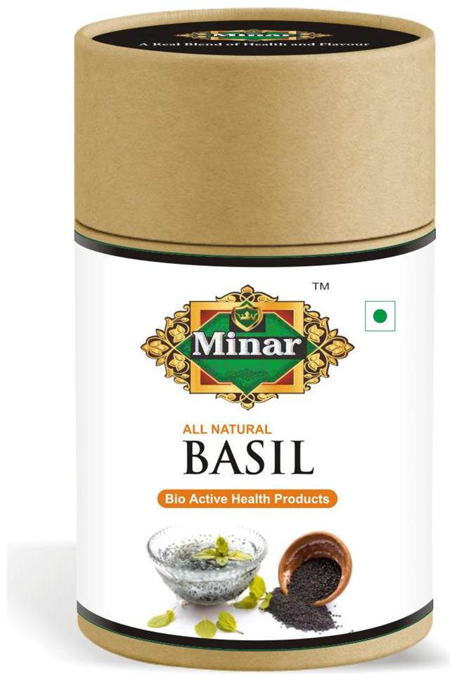 

Minar 100 Natural Organic Basil Seed Sabja-300g (Pack of 1)