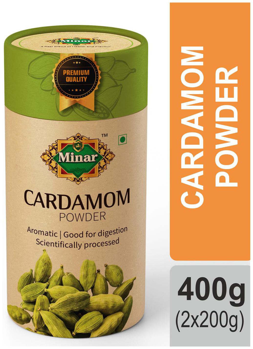

Minar Cardamom Powder 200g (Pack of 2)