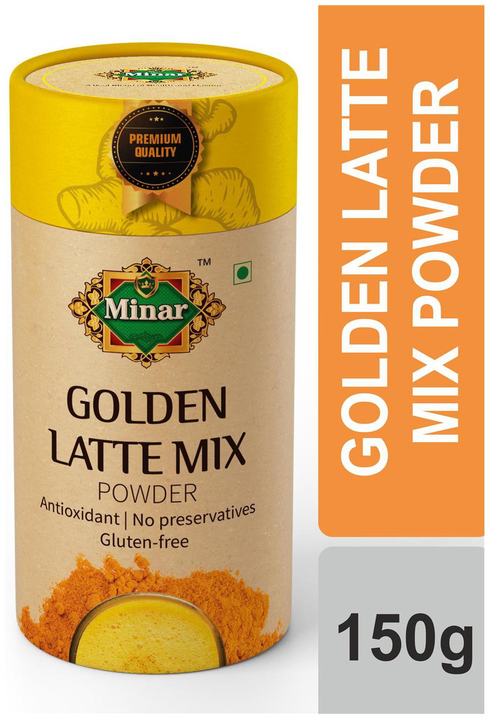 

Minar Golden Latte Mix 150 g (Pack of 1)