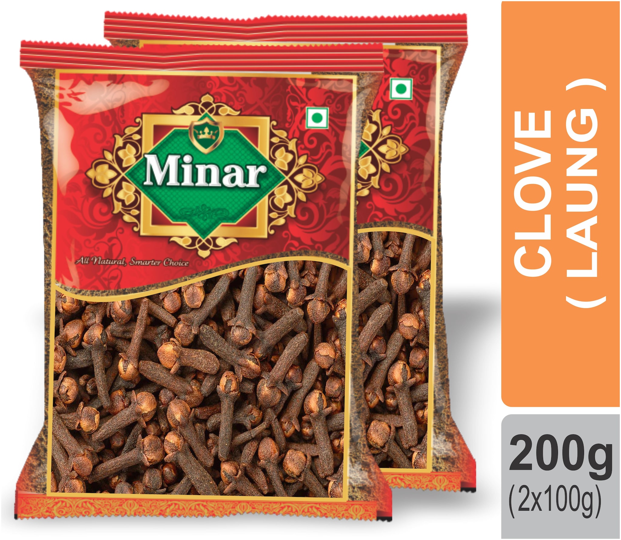 

Minar Laung (Clove) 100g (Pack of 2