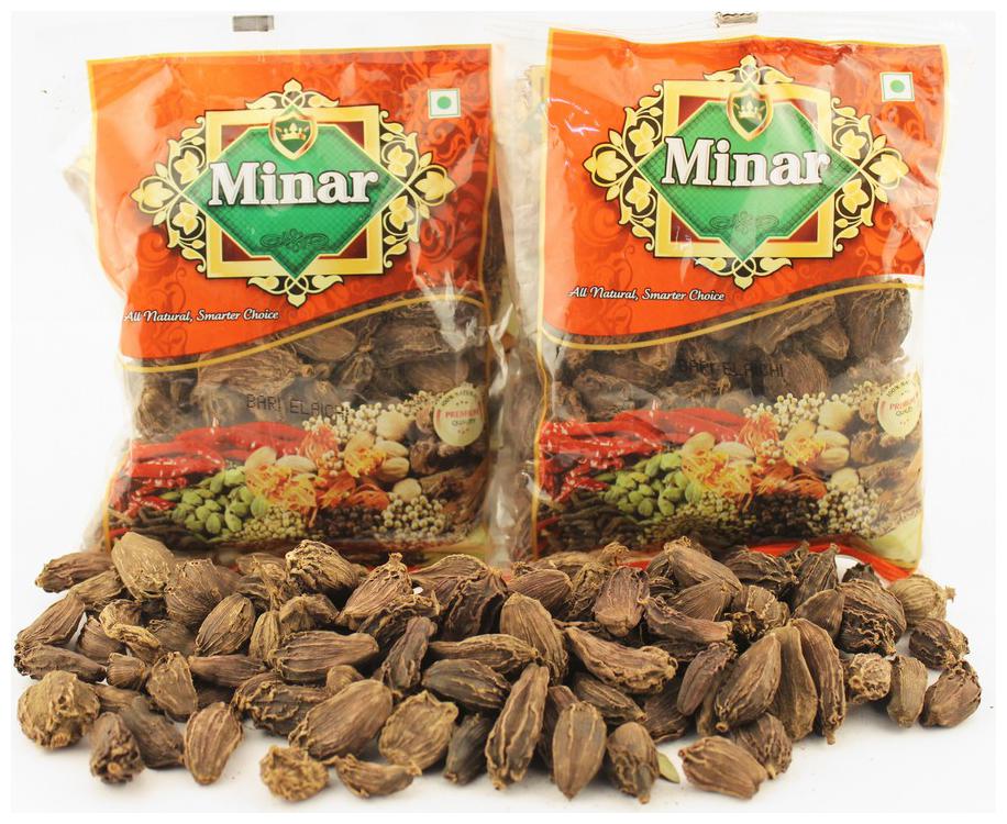 

Minar Shahi Big Cardamom 100g (Pack of 2)